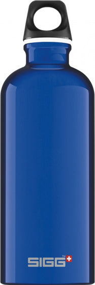 waterfles Traveller 0,6 liter donkerblauw