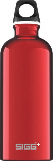 waterfles Traveller 0,6 liter rood
