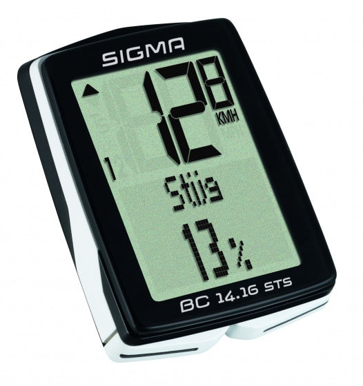 Fietscomputer Sigma BC 14.16 ALTI STS - draadloos
