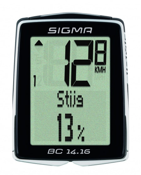 Fietscomputer Sigma BC 14.16 ALTI - met kabel