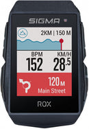 GPS Fietscomputer Sigma ROX 11.1 EVO GPS met standaard stuurhouder - zwart