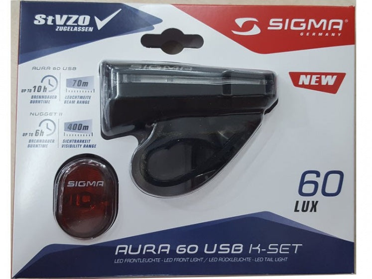 Verlichtingset Sigma Aura 60 USB + Nugget II