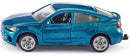 BMW X6 M SUV 8,5 x 3,5 cm staal zwart (1409)