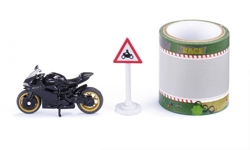 Ducati Panigale 1299 staal 6 cm zwart (1601) 3-delig