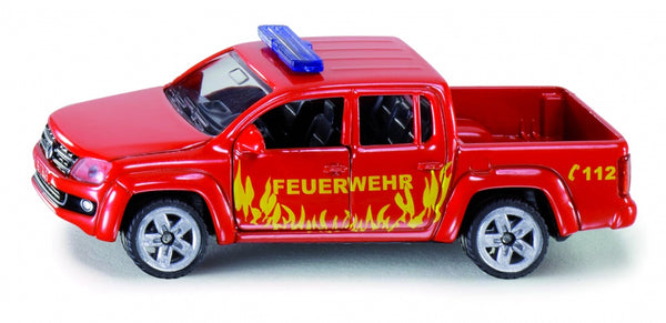 Duitse brandweer pick-up Volkswagen Amarok rood (1467)