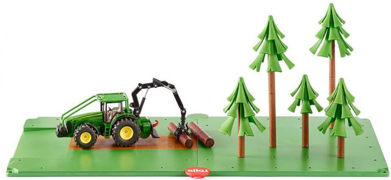 bosbouw John Deere set 54 cm staal groen 17-delig (5605)
