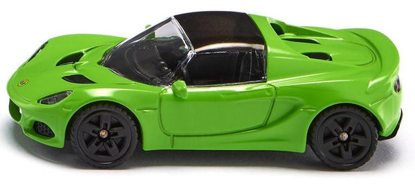 Lotus Elise 7,1 x 3,4 cm staal groen/zwart (1531)