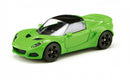 Lotus Elise 7,1 x 3,4 cm staal groen/zwart (1531)