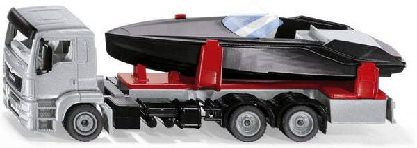 Siku 2715 MAN Vrachtwagen met Motorboot
