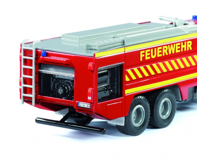 Mercedes Zetros 2733 Duitse brandweerwagen rood (2109)