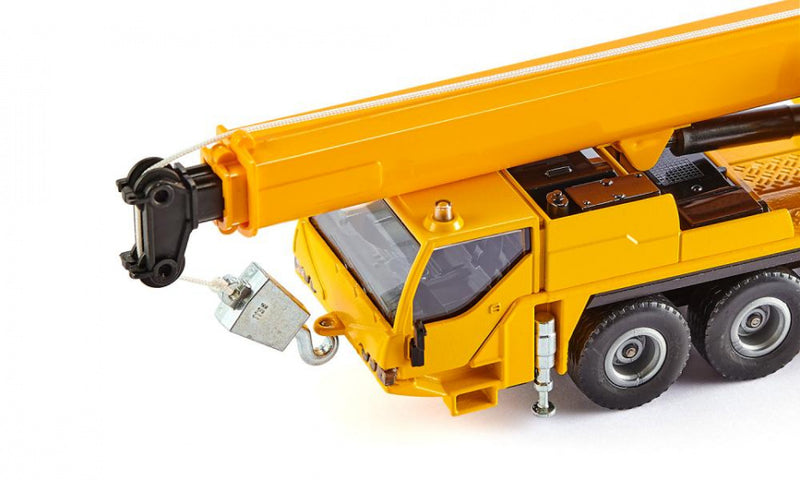 mobiele hijskraanwagen 26,5 cm staal geel/zwart (2110)