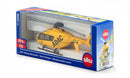 reddingshelikopter Adac 20,7 cm staal geel/zwart (2539)