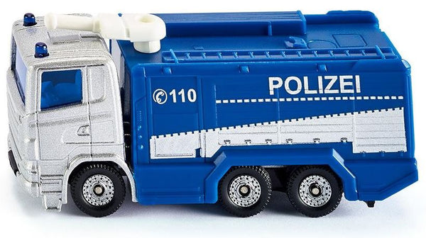 Scania Polizei waterkanon vrachtwagen 8,4 cm blauw (1079)