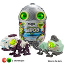 robotdinosaurus Biopod junior 13 cm grijs 3-delig