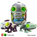 robotdinosaurus Biopod junior 13 cm grijs 3-delig