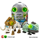 robotdinosaurus Biopod junior 13 cm grijs 3-delig