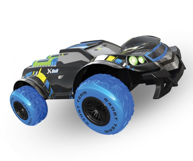 Exost X-Bull RC auto 1:18 zwart/blauw