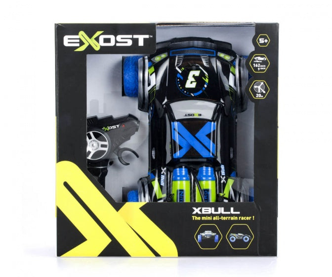 Exost X-Bull RC auto 1:18 zwart/blauw