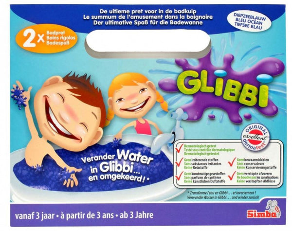Glibbi Badwater Poeder (NL) - Blauw