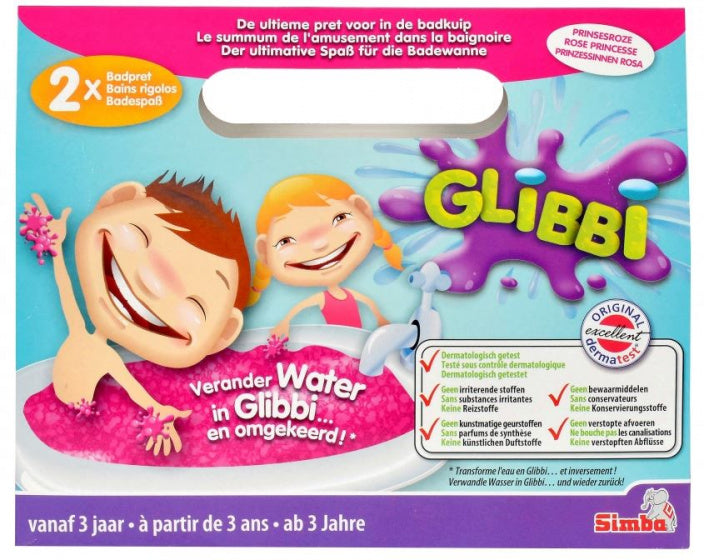 Glibbi Badwater Poeder (NL) - Roze