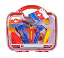 dokterskoffer junior 30 x 28 cm rood 11-delig