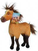 knuffel Spirit junior 25 cm pluche/polyester bruin