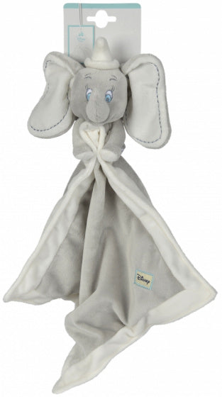 knuffeldoekje Disney Dumbo junior 15 cm pluche grijs