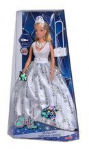 pop Steffi Love Swarovski junior 29 cm wit 6-delig