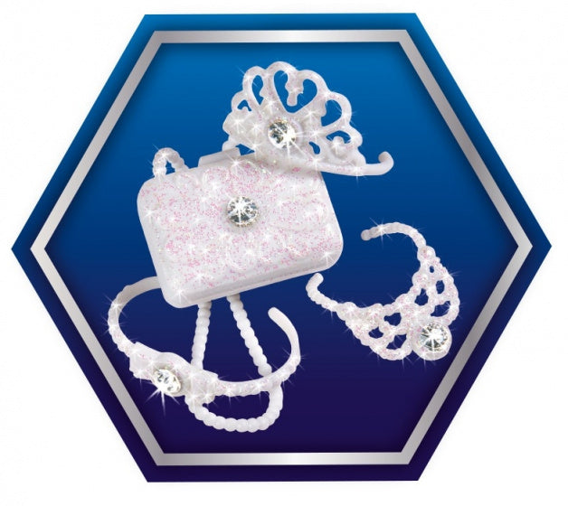pop Steffi Love Swarovski junior 29 cm wit 6-delig