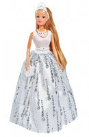 pop Steffi Love Swarovski junior 29 cm wit 6-delig