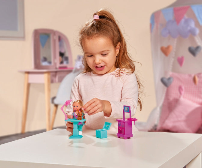 speelset Evi Love Dierenarts junior 12 cm roze 10-delig