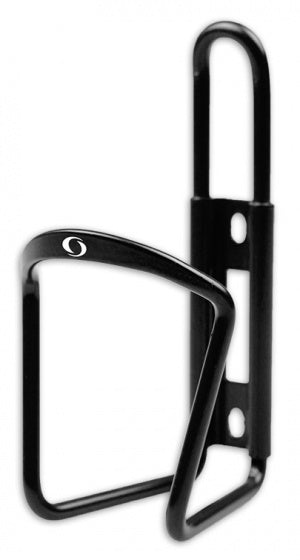 universele bidonhouder Ego 15 x 7,8 cm aluminium zwart