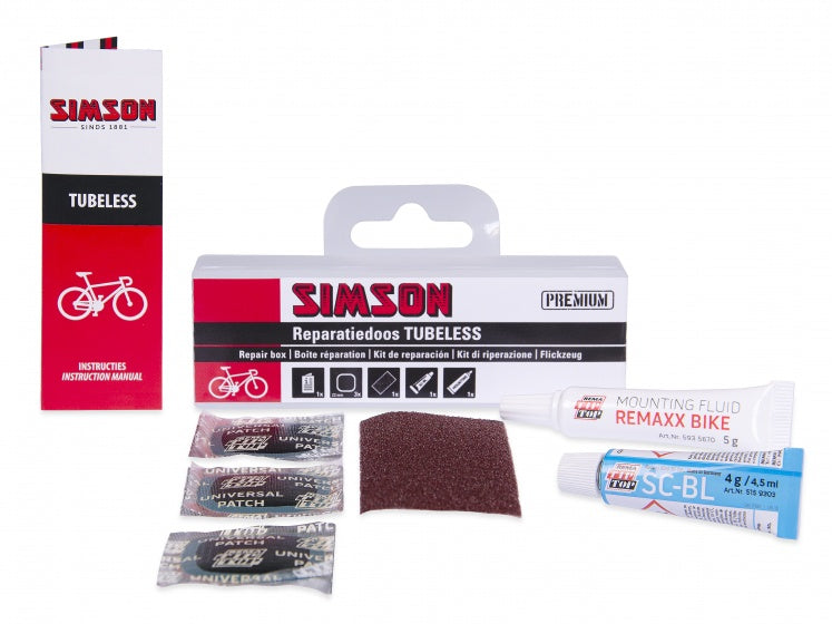 Reparatiedoos Simson Tubeless