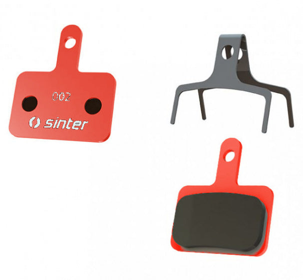 schijfremblokken S514 Standard staal rood 2 stuks