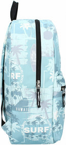 rugzak surf 14 liter 30 x 41 cm polyester lichtblauw