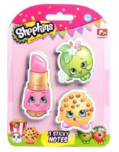 memoblokken Shopkins 3 stuks