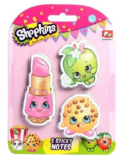 memoblokken Shopkins 3 blokken