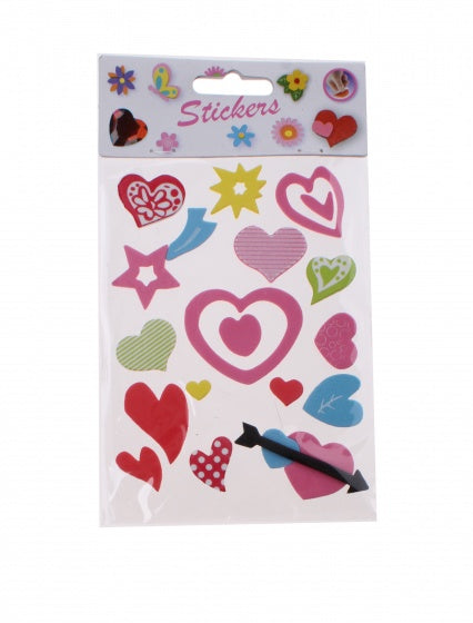 stickers liefde 17 stuks