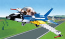 trainingsstraaljager junior 20,3 cm blauw 115-delig