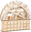 Small Foot - Houten Adventskalender Ski
