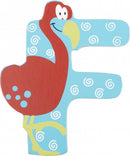 Houten Letter Dieren F