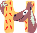Houten Letter Dieren H