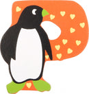 Houten Letter Dieren P