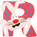 Houten Letter Dieren R