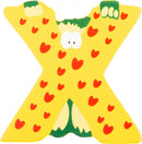 Houten Letter Dieren X