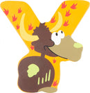 Houten Letter Dieren Y