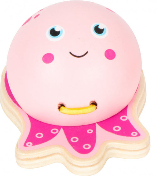 castagnet kwal junior 7 x 5 cm hout roze