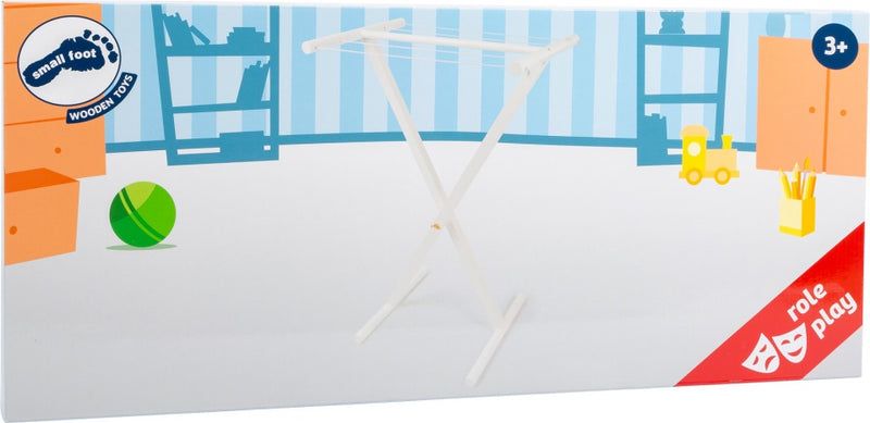 droogrek Landhuis meisjes hout 64 cm wit