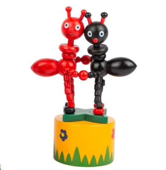 drukdier Mieren hout junior 11 x 4,5 cm