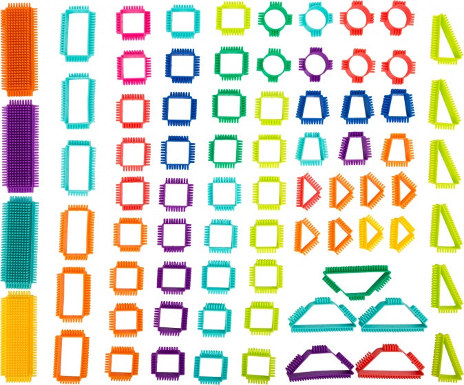 houten bouwblokken safari 150 stuks